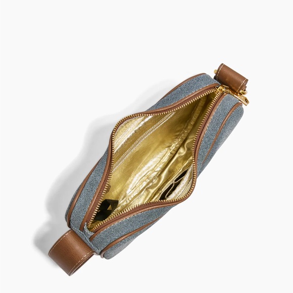 Aimee Kestenberg Denim and Leather Shoulder Bag - Picture 4 of 5